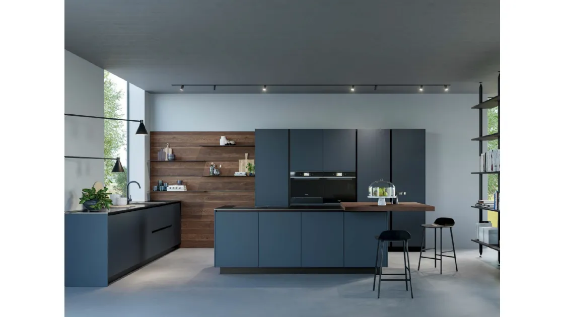 Cucina Moderna D20 Blu Notte di Doimo Cucine